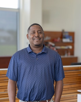 Staff member Clarence Wiley from ID_0dcf80