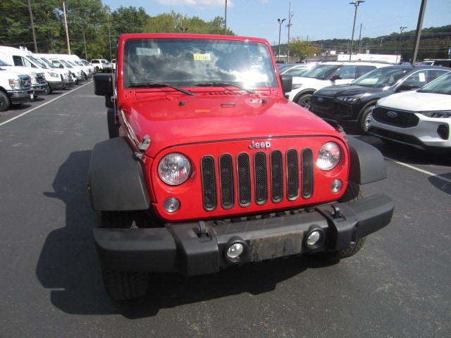 Used 2014 Jeep Wrangler Sport with VIN 1C4AJWAG8EL155885 for sale in Coatesville, PA