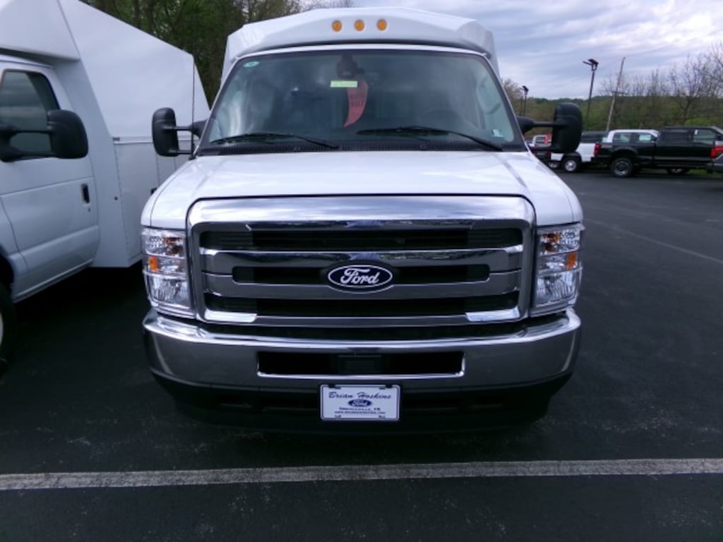 New 2027 Ford E-Series 350 Utility Van Body Commercial Cutaway DRW Truck