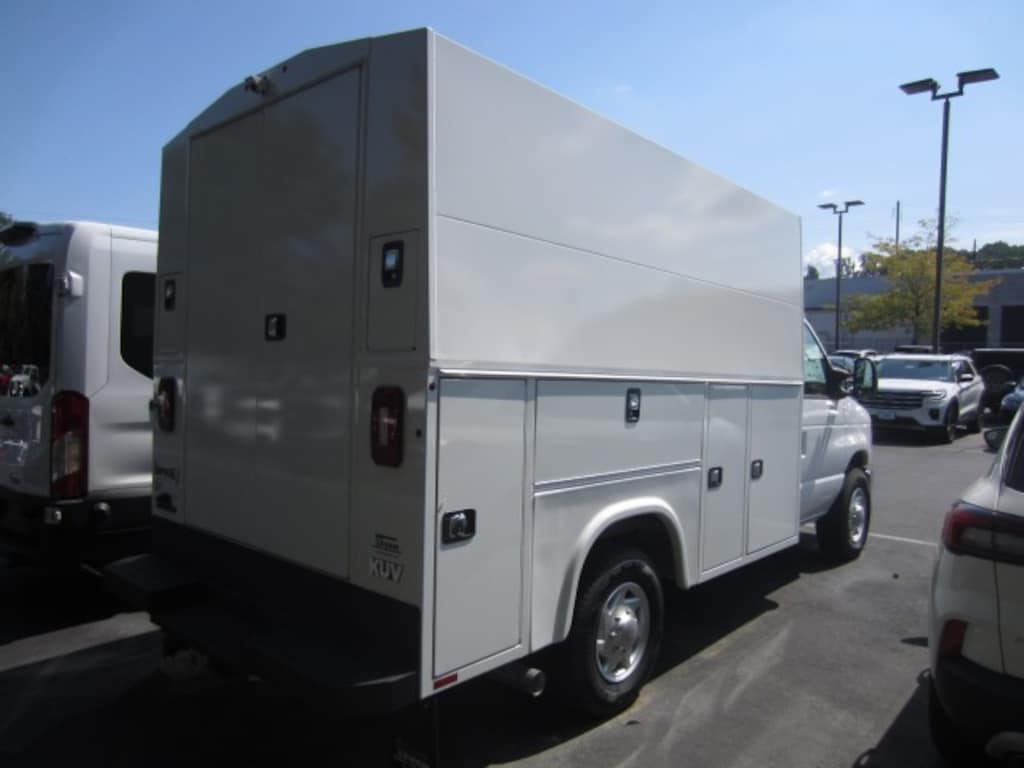 New 2025 Ford E-Series 350 Utility Van Body Commercial Cutaway Truck