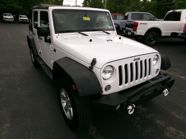 Used 2015 Jeep Wrangler Unlimited Sport with VIN 1C4BJWDG4FL686244 for sale in Coatesville, PA