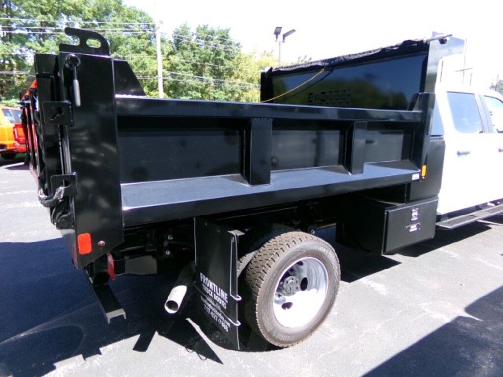 New 2025 Ford F-550 Dump Body w/ L-Pak Toolboxes XL CrewCab 4x4 Truck Crew Cab