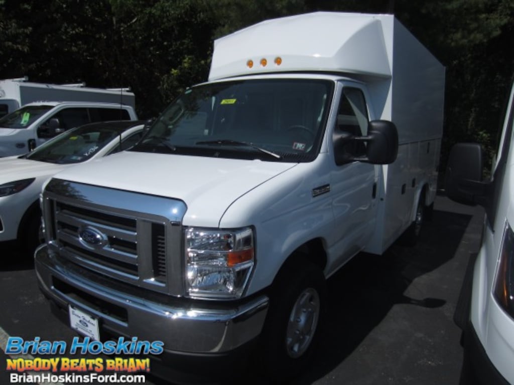 New 2025 Ford E-Series 350 Utility Van Body Commercial Cutaway Truck