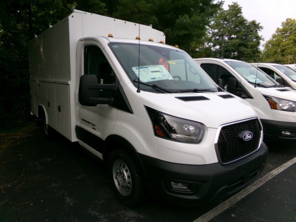 New 2026 Ford Transit 350 Utility Service Body Cutaway AWD Truck