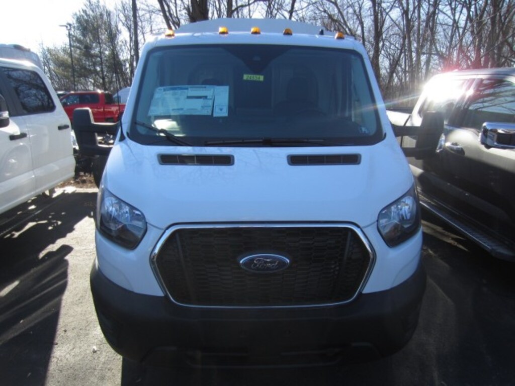 New 2024 Ford Transit 350 Enclosed Utility Service Body Cutaway AWD SRW Truck