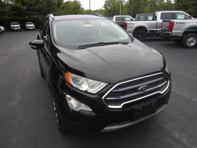 Used 2019 Ford Ecosport Titanium with VIN MAJ6S3KL7KC277491 for sale in Coatesville, PA