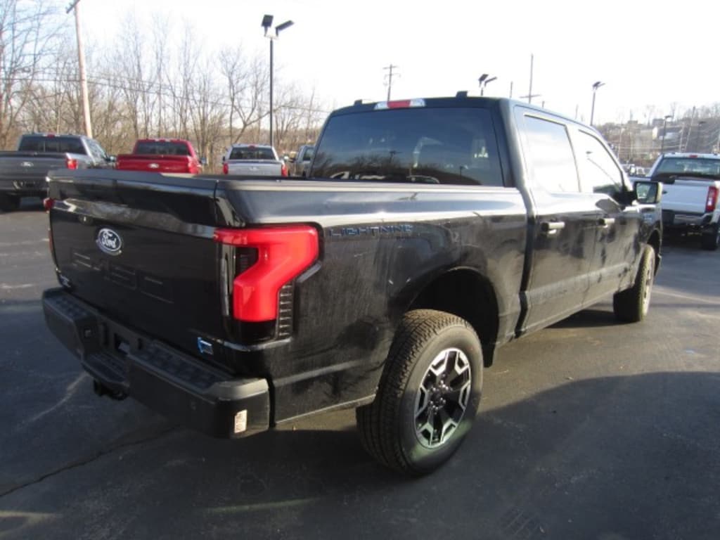 New 2024 Ford F-150 Lightning Pro Extended Range 4x4 Truck SuperCrew Cab