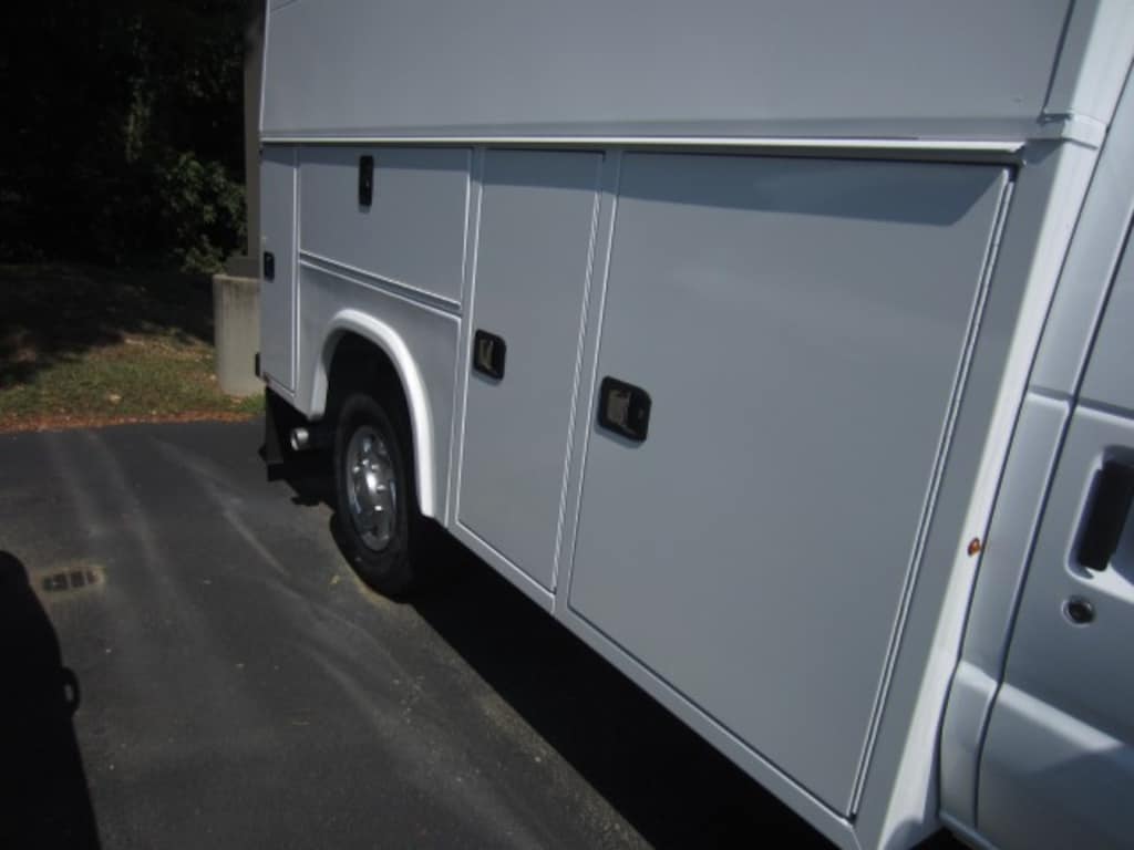New 2025 Ford E-Series 350 Utility Van Body Commercial Cutaway Truck