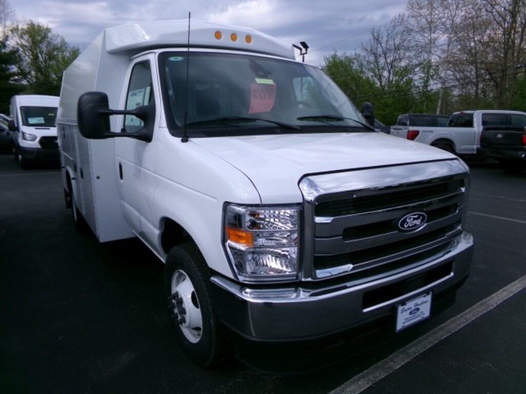 New 2027 Ford E-Series 350 Utility Van Body Commercial Cutaway DRW Truck