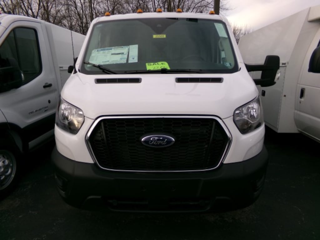 New 2025 Ford Transit 350 Utility Service Body Cutaway RWD Truck