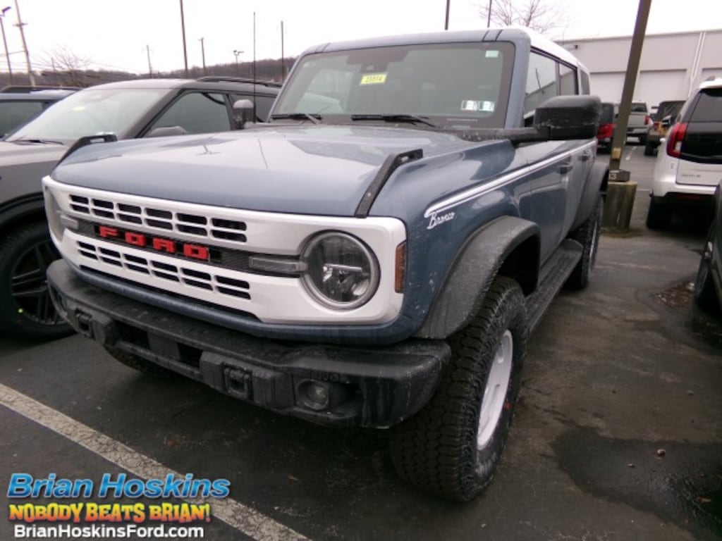 New 2025 Ford Bronco Heritage Edition 4 Door 4x4 SUV
