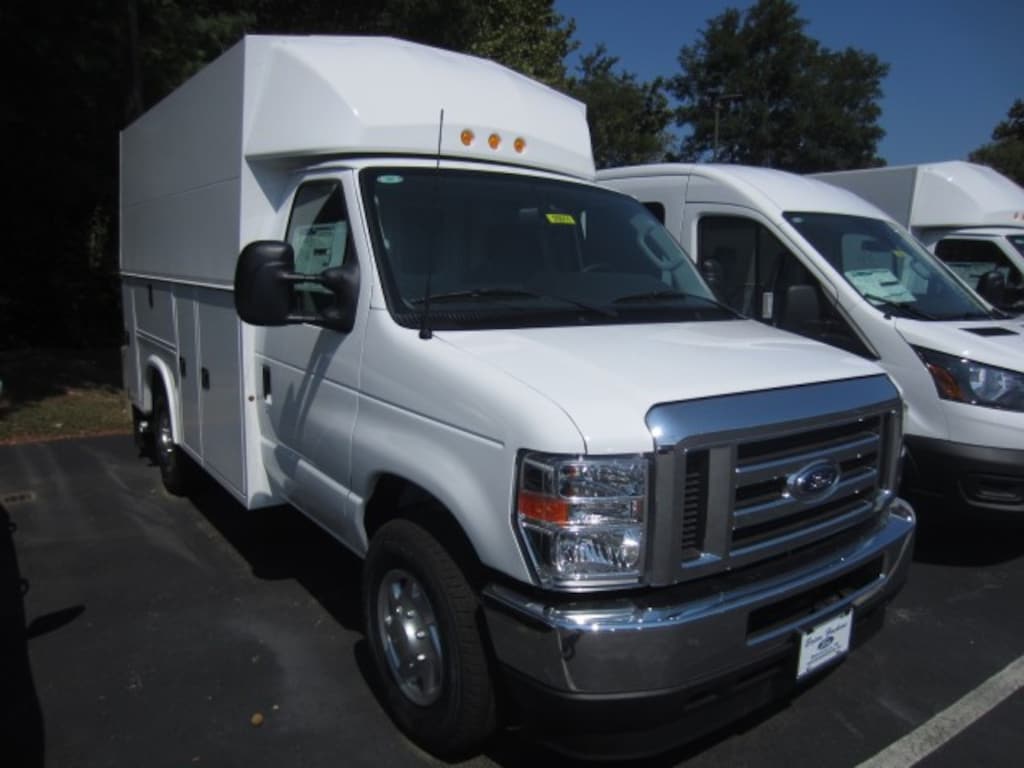 New 2025 Ford E-Series 350 Utility Van Body Commercial Cutaway Truck