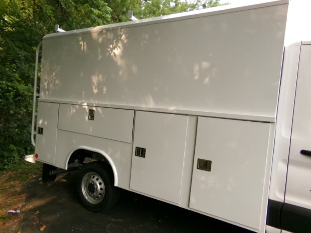 New 2026 Ford Transit 350 Utility Service Body Cutaway AWD Truck