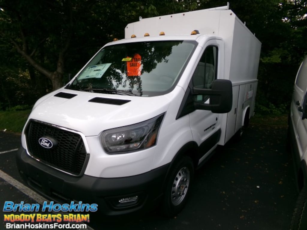 New 2026 Ford Transit 350 Utility Service Body Cutaway AWD Truck