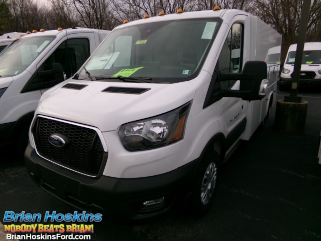 New 2025 Ford Transit 350 Utility Service Body Cutaway RWD Truck