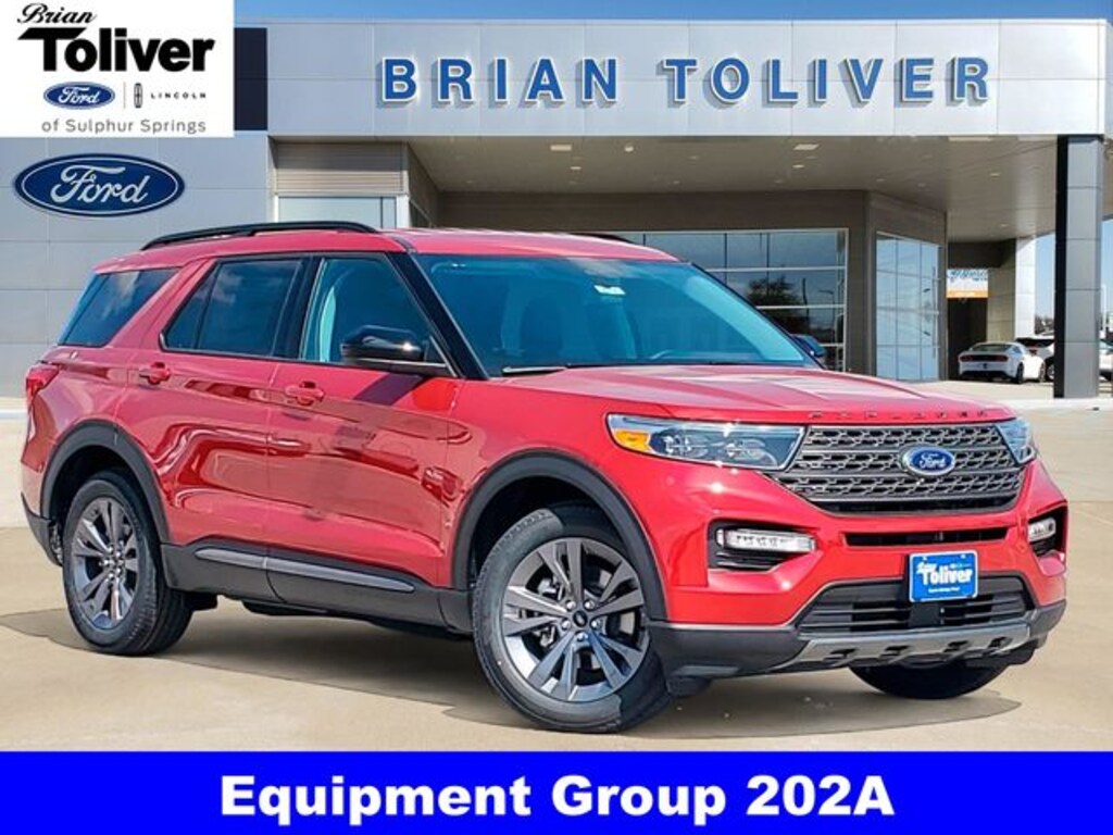 New 2024 Ford Explorer For Sale at Brian Toliver Ford of Quitman VIN