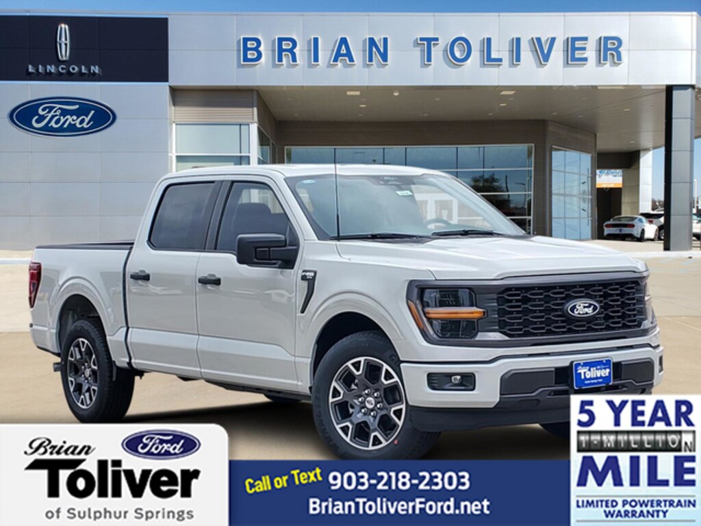 New 2024 Ford F150 For Sale at Brian Toliver Ford of Quitman VIN