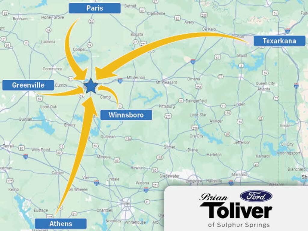 New 2024 Ford Maverick For Sale at Brian Toliver Ford of Quitman VIN