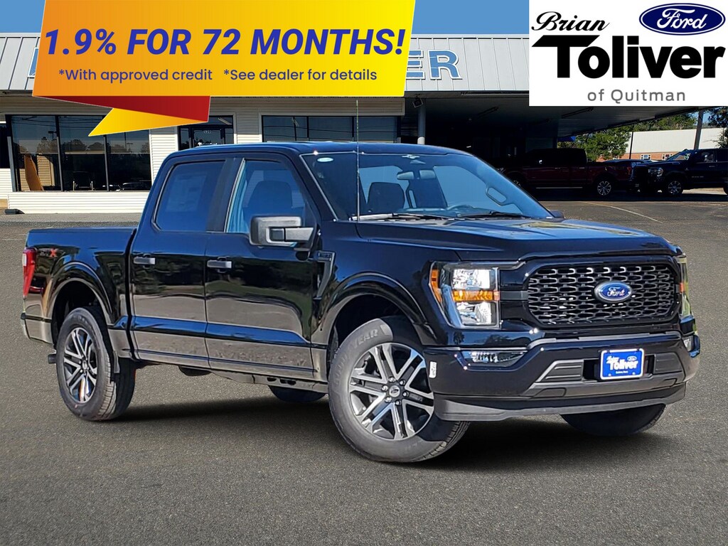 New 2023 Ford F150 For Sale at Brian Toliver Ford of Quitman VIN