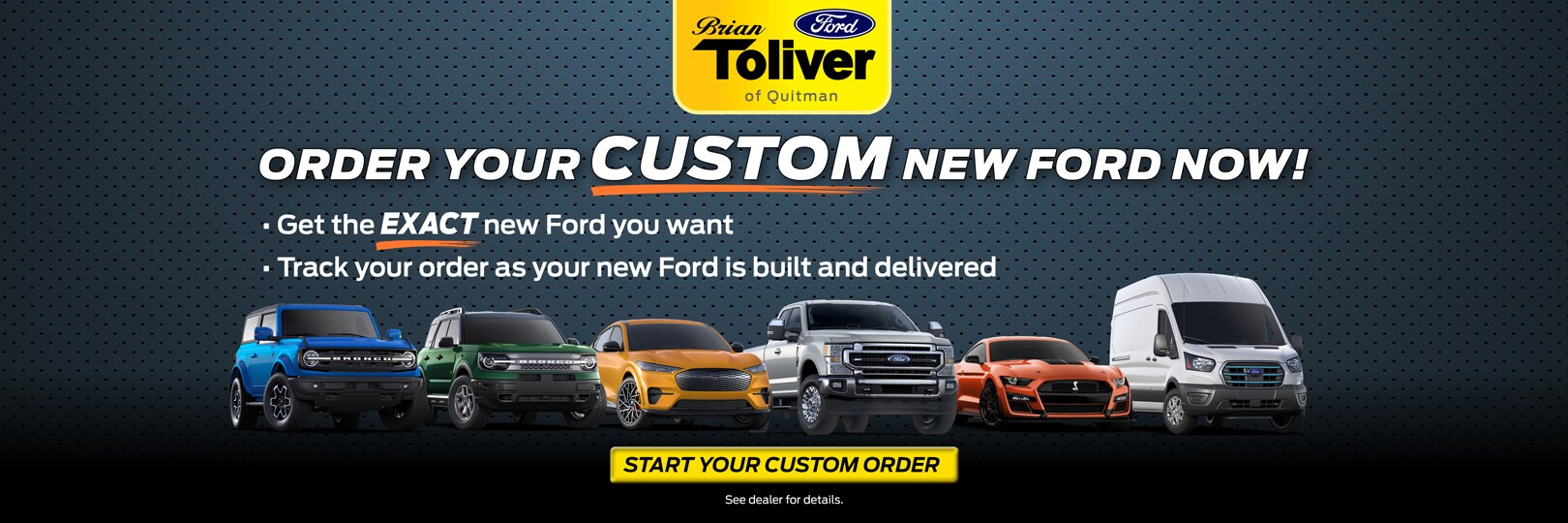 Brian Toliver Ford of Quitman