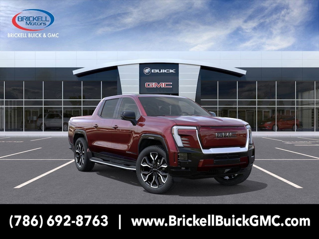 New 2025 GMC Sierra EV Max Range Denali Truck