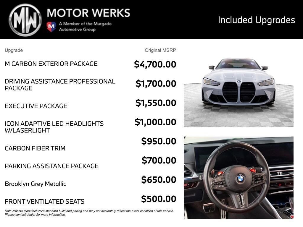 Used 2024 BMW M4 Competition xDrive Coupe