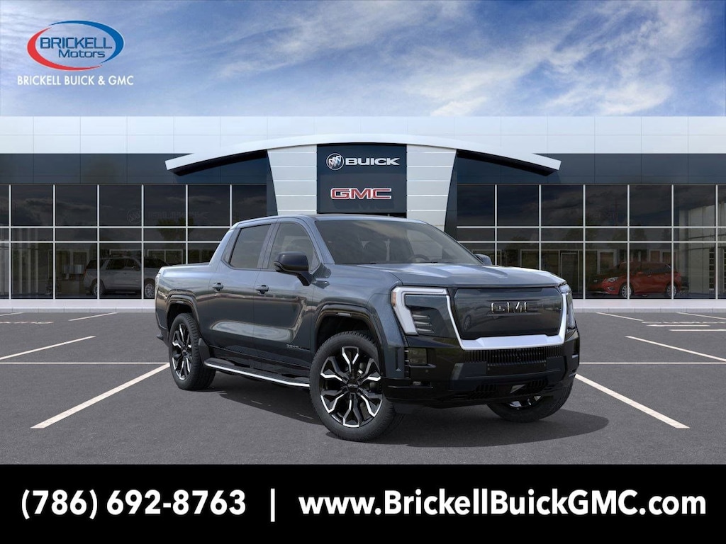 New 2025 GMC Sierra EV Max Range Denali Truck