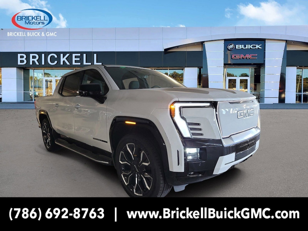 New 2025 GMC Sierra EV Max Range Denali Truck