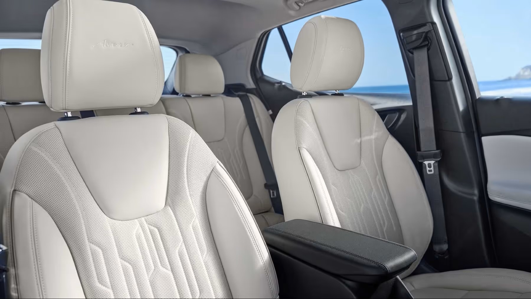 2026 Buick Encore GX Avenir leather-appointed front seats