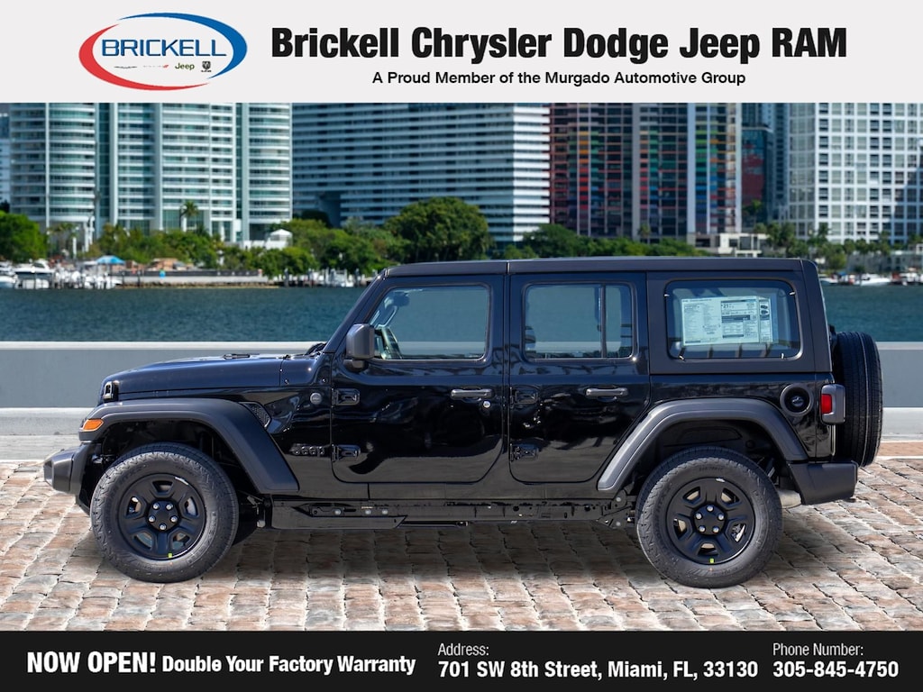 New 2026 Jeep Wrangler Sport Sport Utility