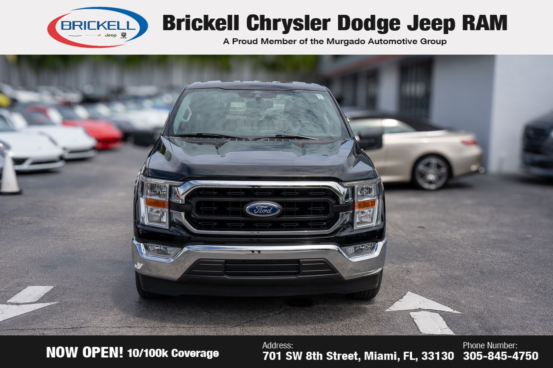 Used 2021 Ford F-150 XLT with VIN 1FTEW1C57MFA71409 for sale in Miami, FL