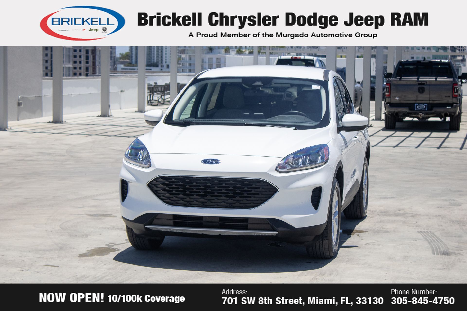 Used 2021 Ford Escape SE with VIN 1FMCU9G69MUB25136 for sale in Miami, FL