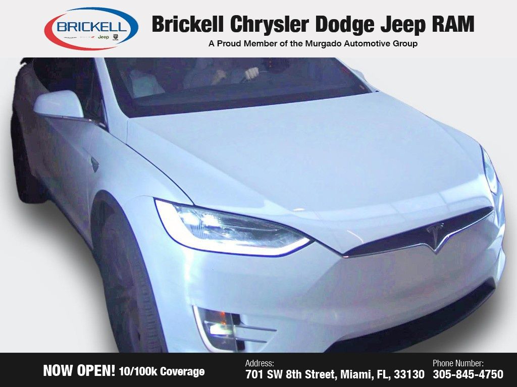 Used 2017 Tesla Model X 90D with VIN 5YJXCBE23HF038105 for sale in Miami, FL