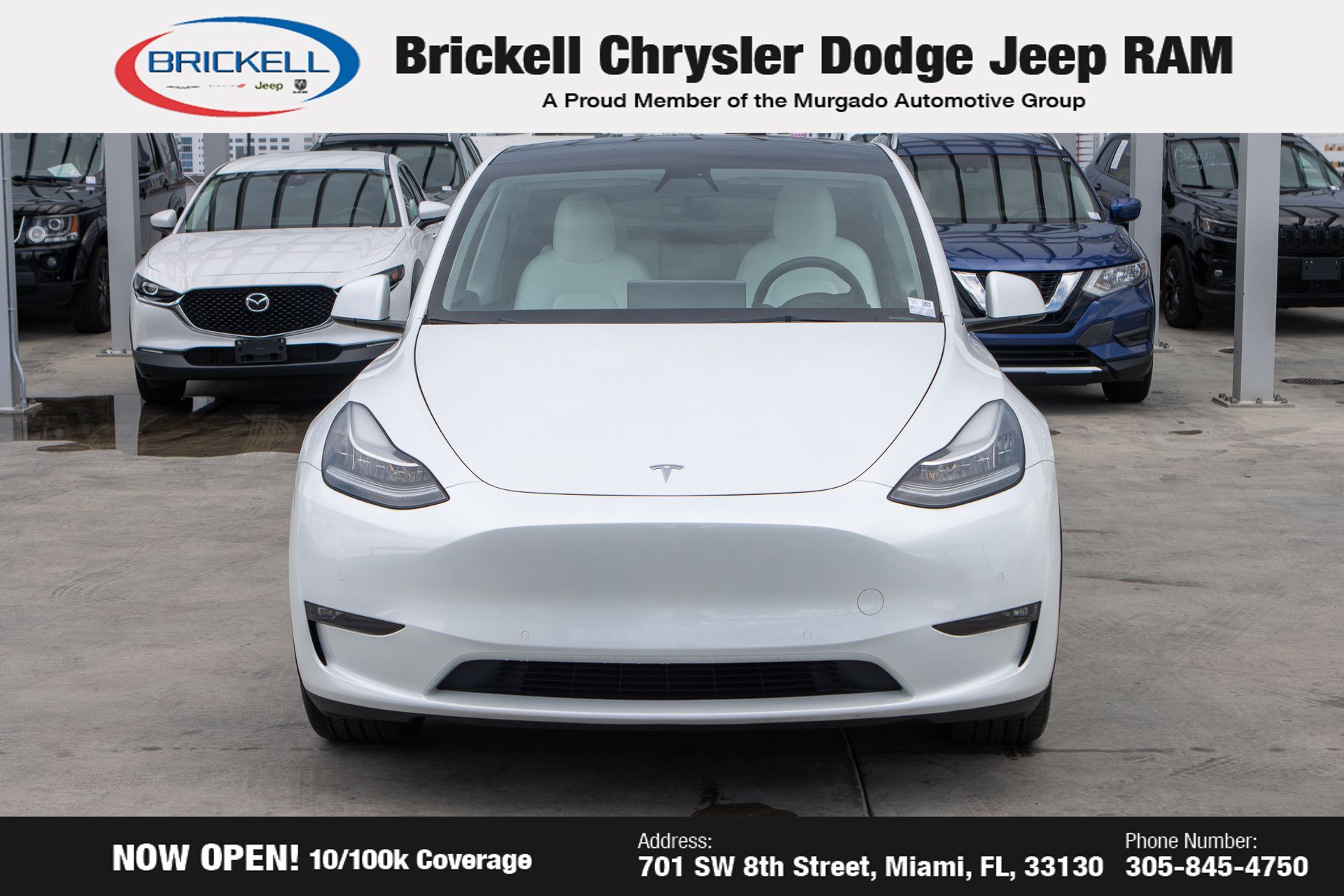 Used 2021 Tesla Model Y Long Range with VIN 5YJYGAEE6MF257938 for sale in Kansas City