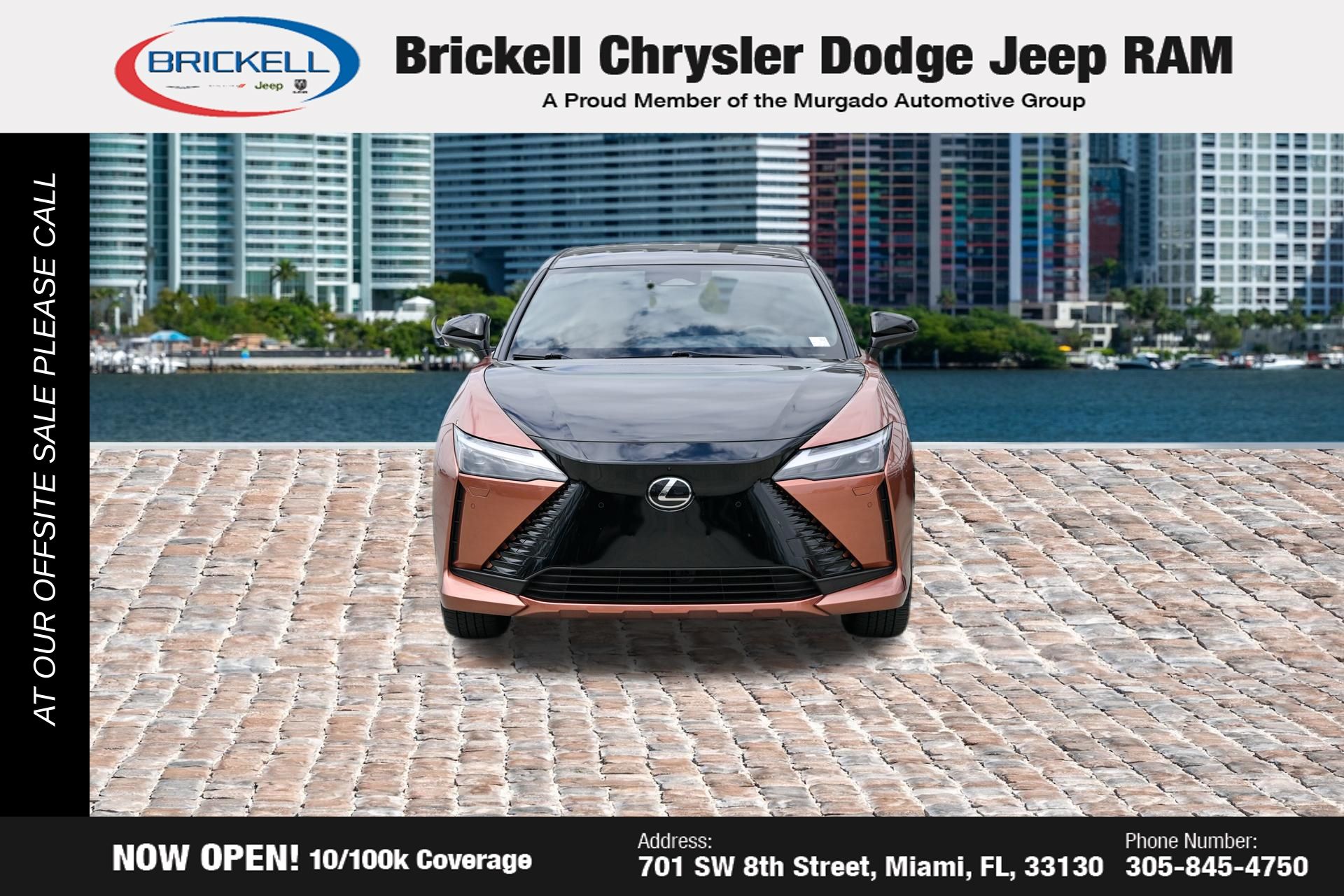 Used 2025 Lexus RZ Premium with VIN JTJABABB5SA008415 for sale in Miami, FL