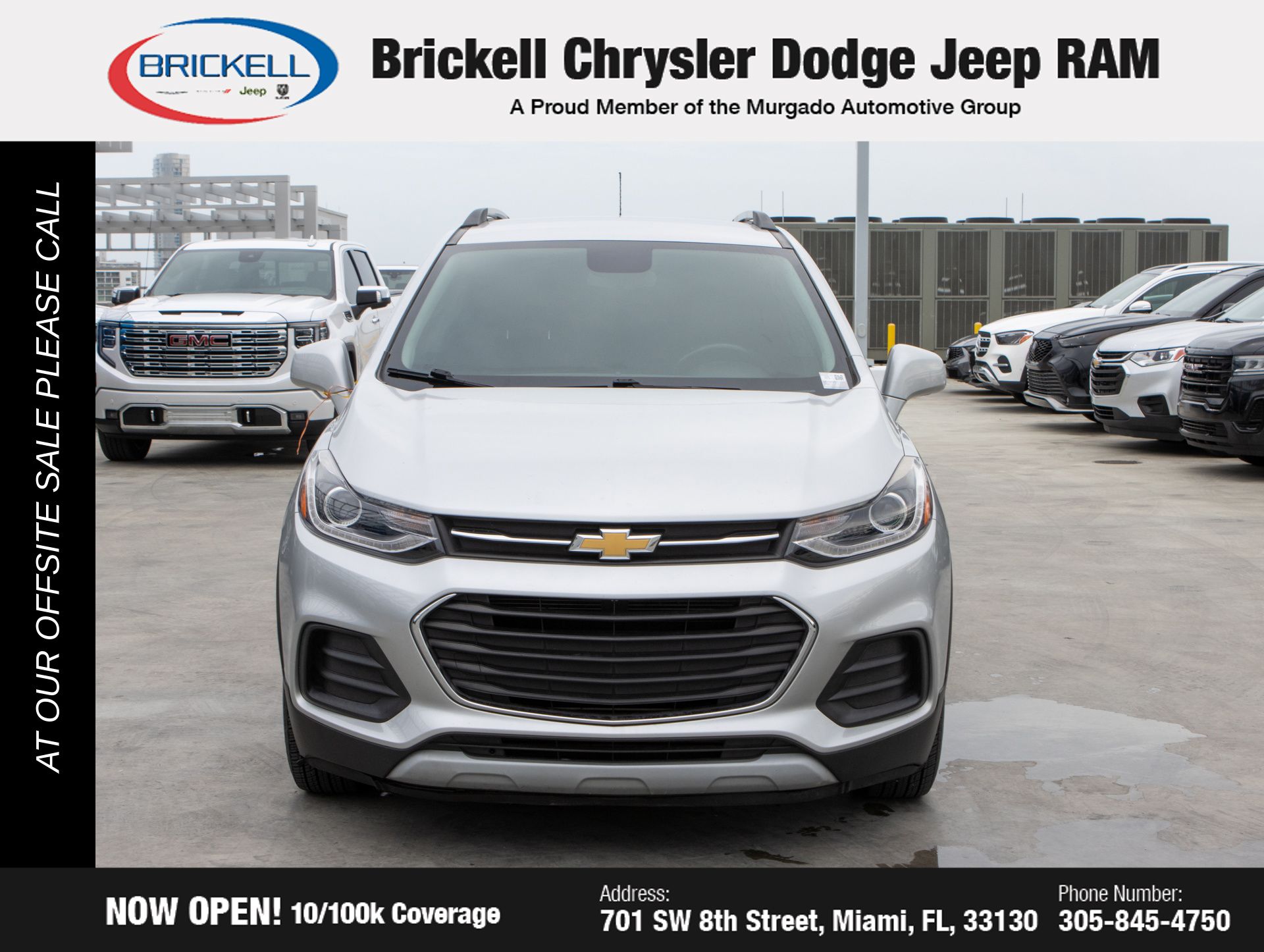 Used 2019 Chevrolet Trax LT with VIN KL7CJLSB8KB884719 for sale in Miami, FL