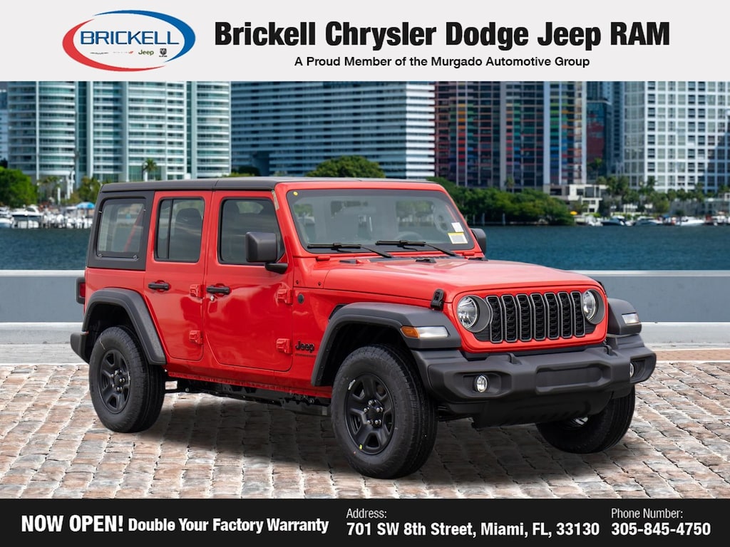 New 2026 Jeep Wrangler Sport Sport Utility