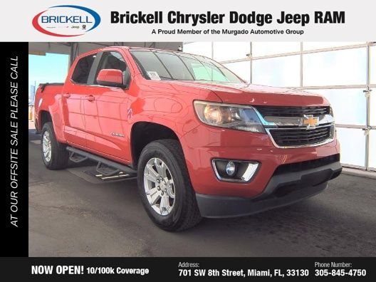 Used 2018 Chevrolet Colorado LT with VIN 1GCGSCENXJ1103274 for sale in Miami, FL
