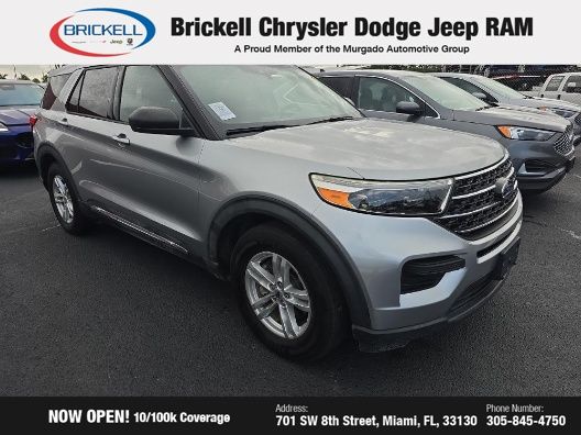 Used 2020 Ford Explorer XLT with VIN 1FMSK7DH6LGA60951 for sale in Miami, FL