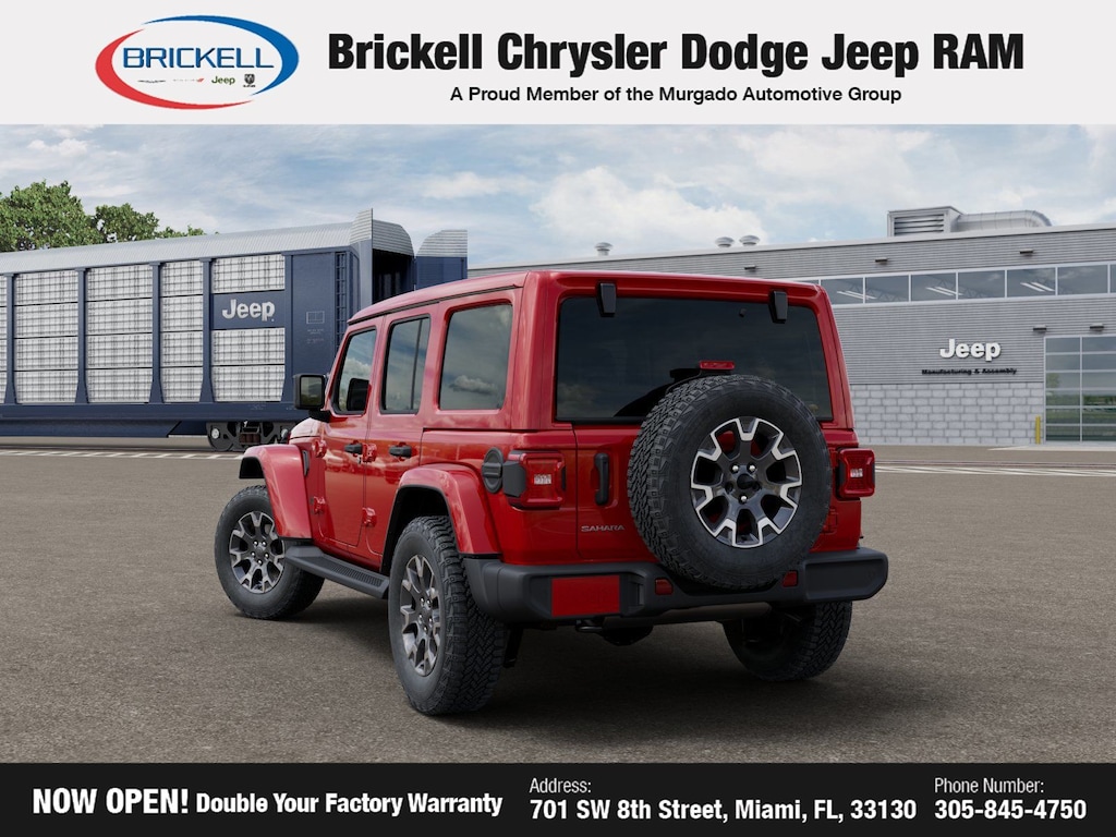 New 2026 Jeep Wrangler Sahara Sport Utility