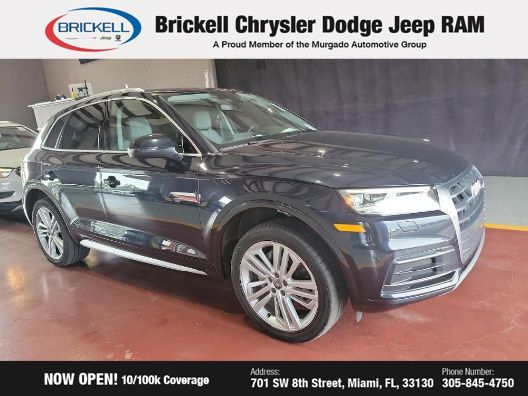 Used 2018 Audi Q5 Premium Plus with VIN WA1BNAFY6J2235404 for sale in Miami, FL