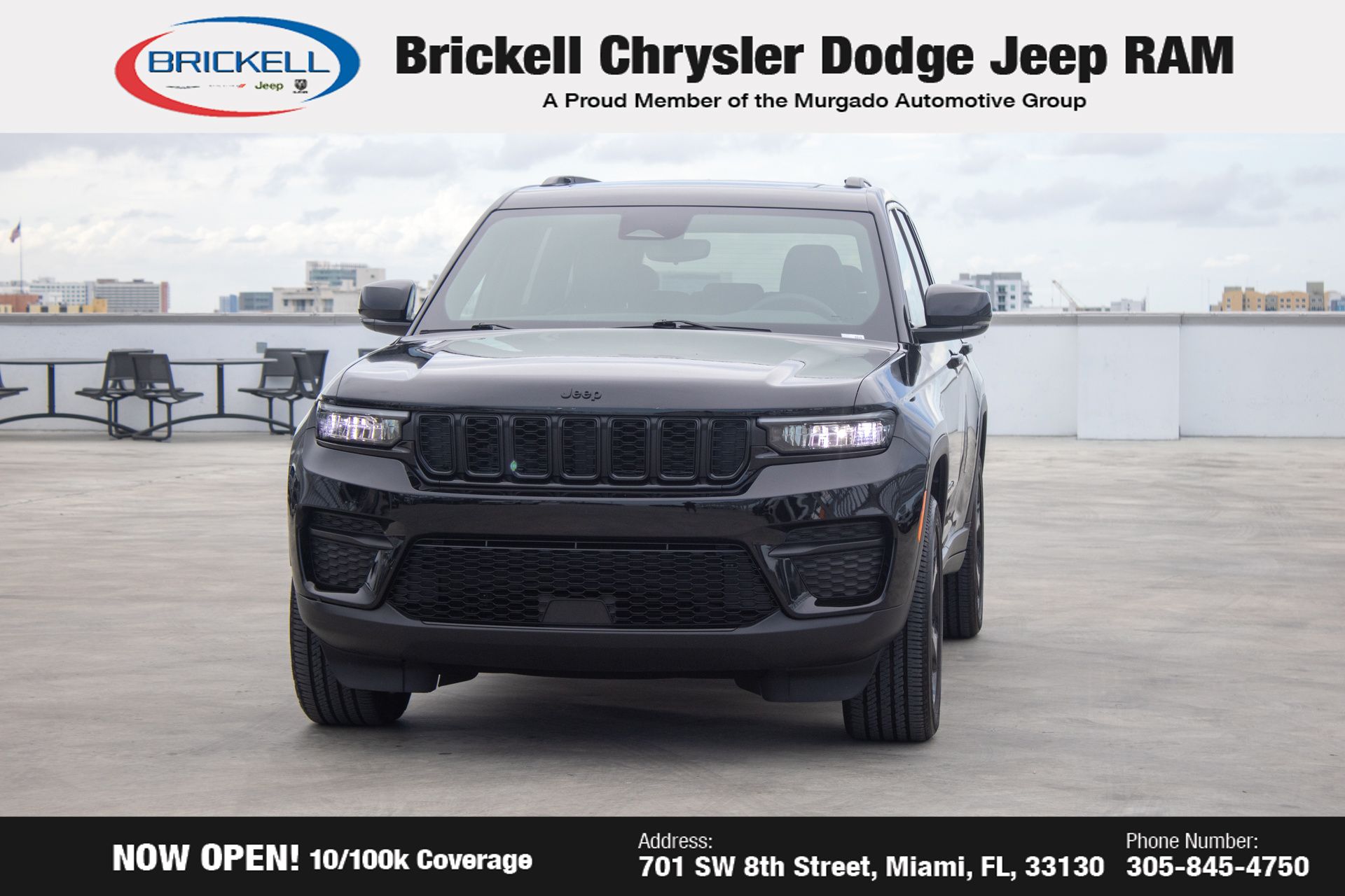 Used 2023 Jeep Grand Cherokee Altitude with VIN 1C4RJGAG0PC509619 for sale in Miami, FL