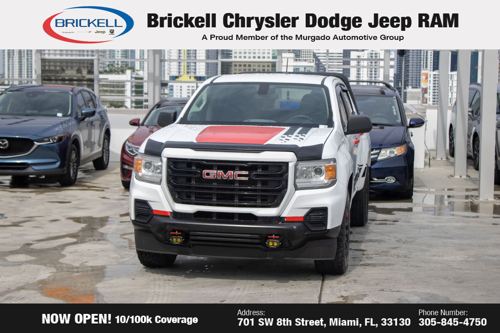 Used 2022 GMC Canyon Elevation Standard with VIN 1GTG5BEN5N1171070 for sale in Miami, FL