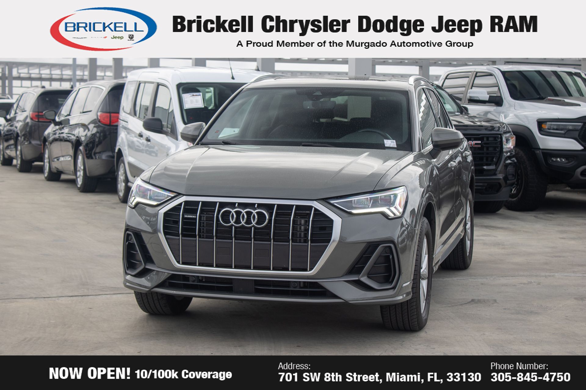 Used 2024 Audi Q3 S Line Premium with VIN WA1DECF30R1035015 for sale in Miami, FL
