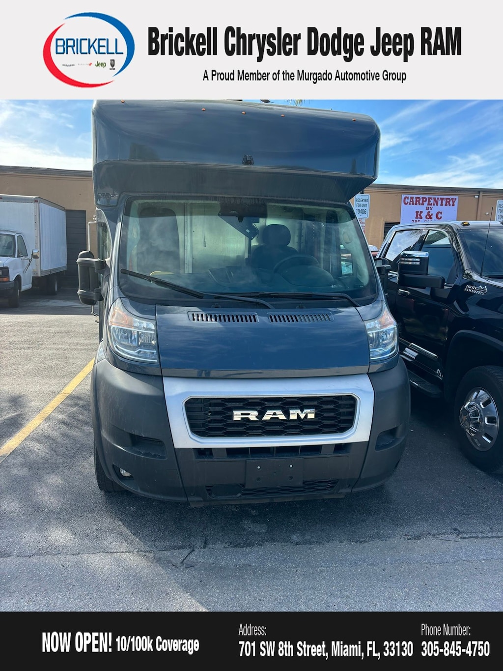 Used 2022 Ram Promaster 3500 Cutaway Low Roof Cab/Chassis