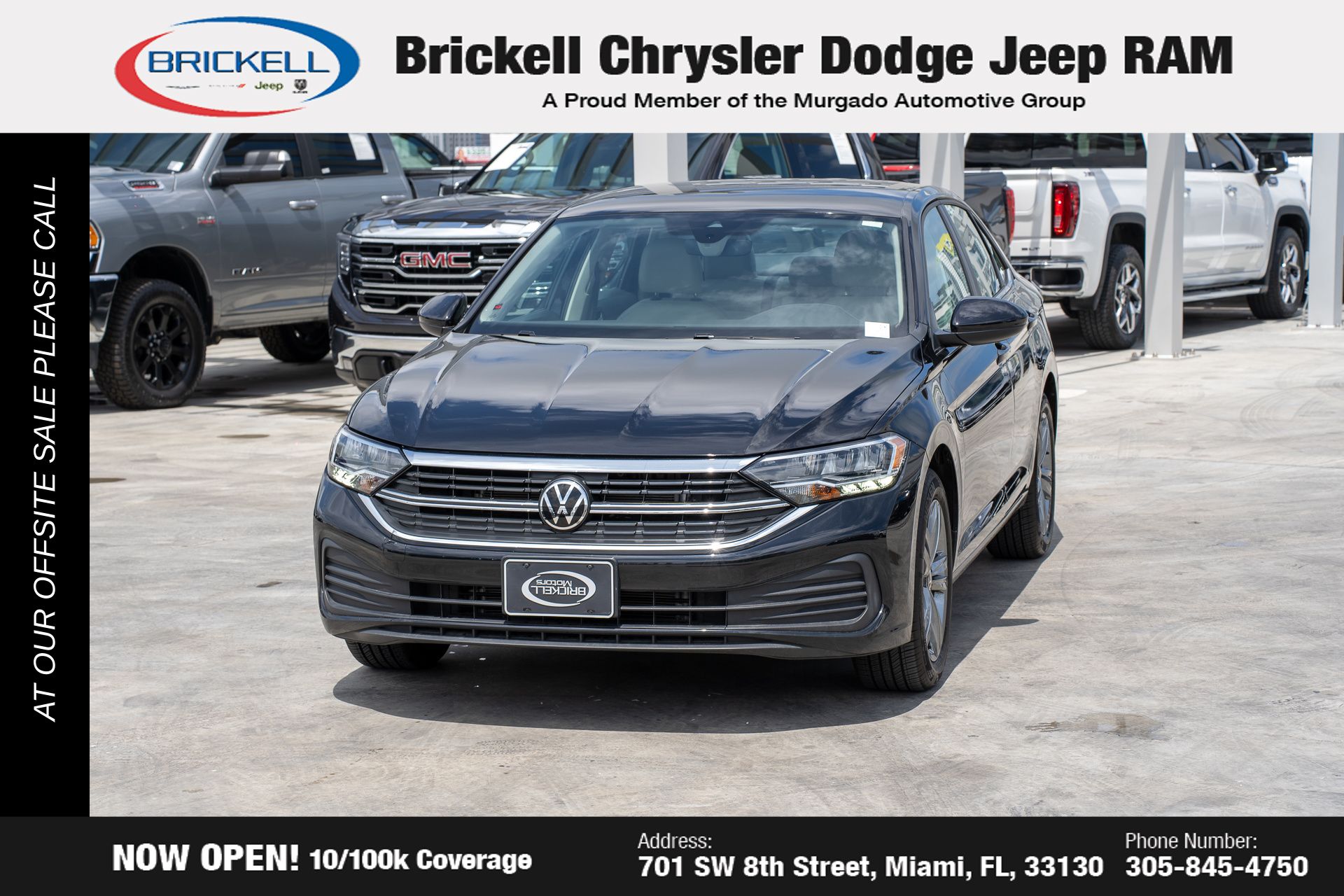 Used 2024 Volkswagen Jetta SE with VIN 3VWEM7BU7RM060528 for sale in Miami, FL