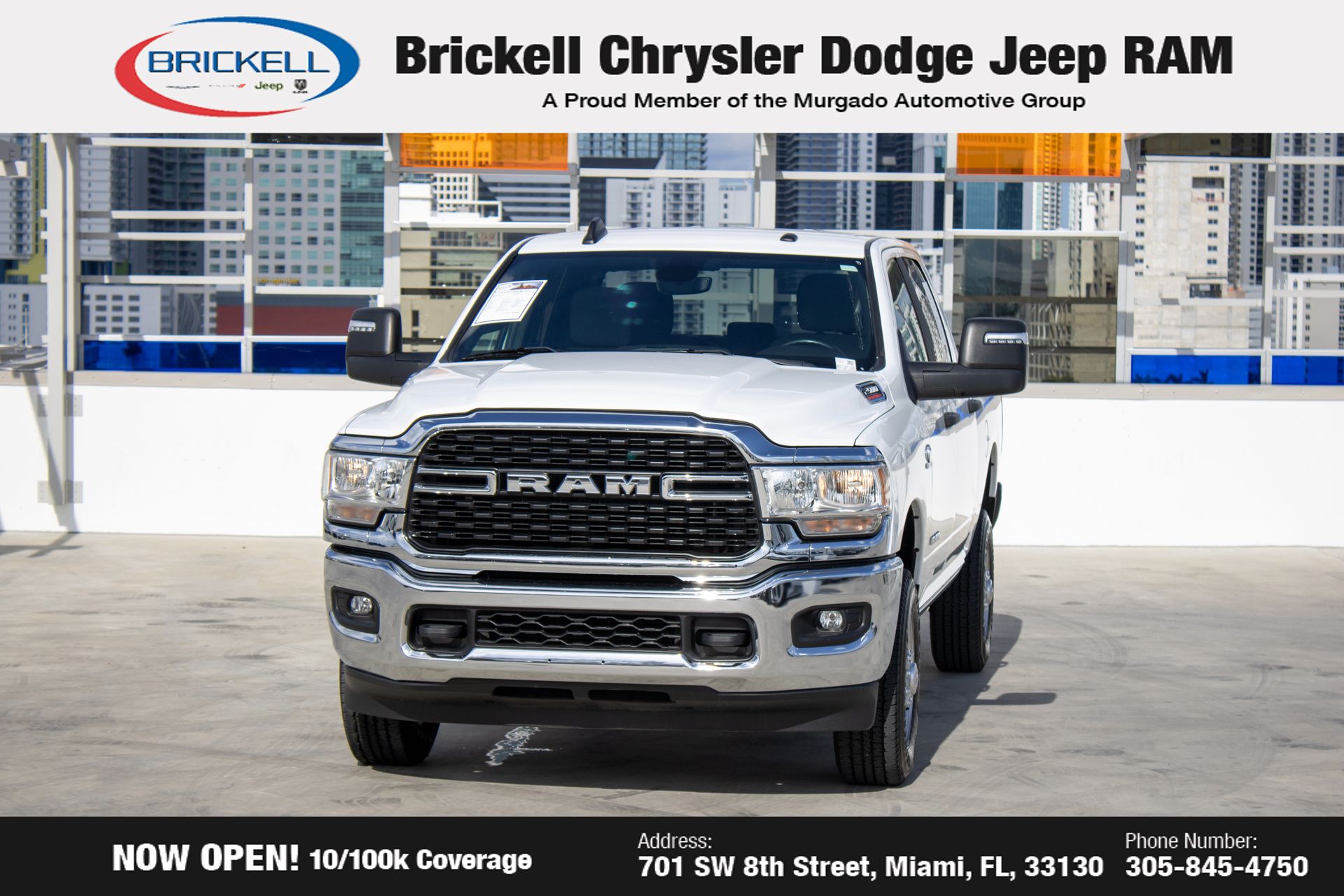Used 2024 RAM Ram 2500 Pickup Big Horn with VIN 3C6UR5DL8RG101246 for sale in Miami, FL