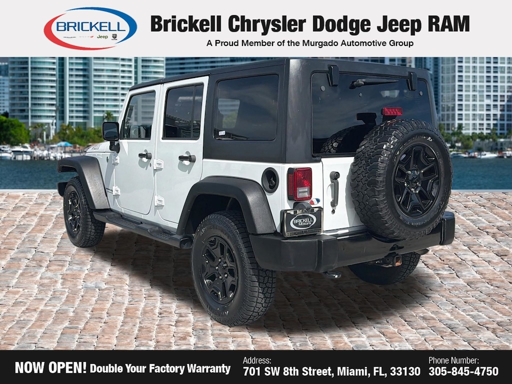Used 2018 Jeep Wrangler JK Unlimited Willys Wheeler SUV