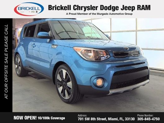 Used 2017 Kia Soul + with VIN KNDJP3A57H7502244 for sale in Miami, FL