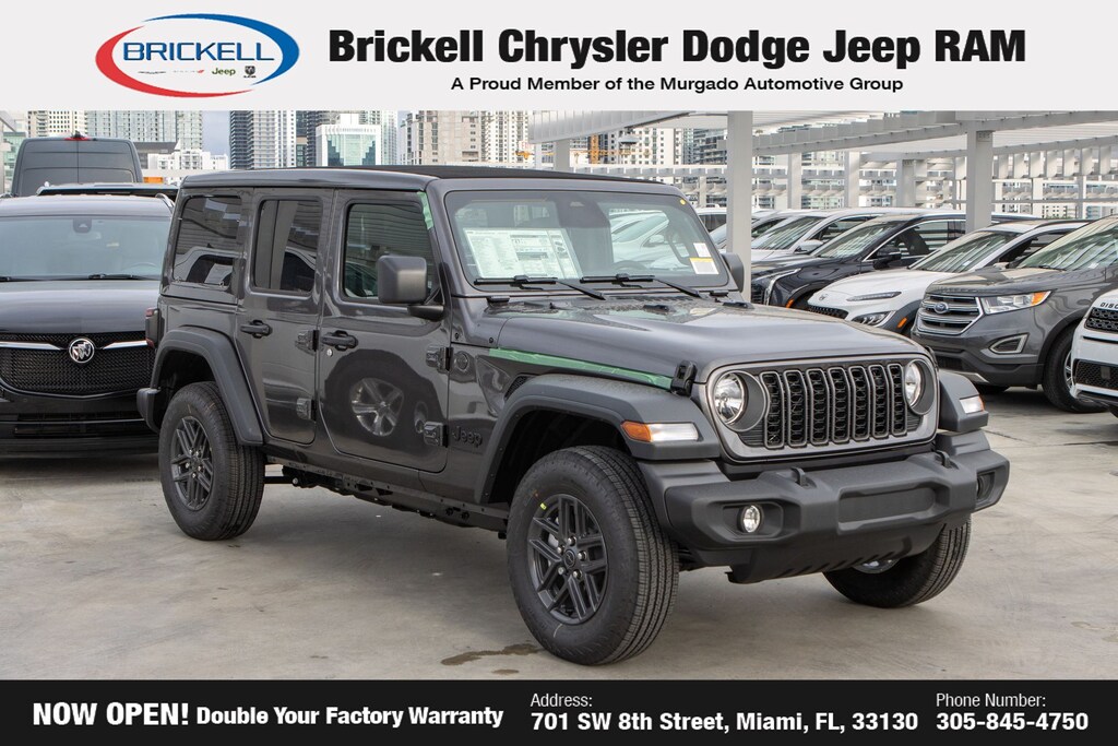 New 2026 Jeep Wrangler Sport S Sport Utility